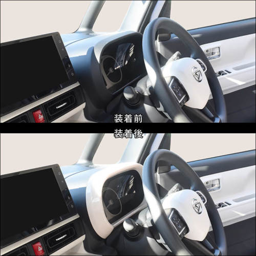 ダイハツ ムーヴ オーディオ メーター回りパネル セット ☆送料込み☆ ダイハツ ムーヴ キャンバス LA850S・LA860S メーターパネル ドライ