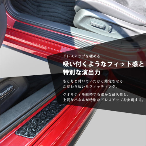 ホンダ シビック FL系 スカッフプレートパネル | カスタムパーツ