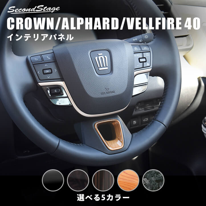 トヨタ クラウン CROWN クロスオーバー スポーツ ステアリングパネルアンダー 全4色