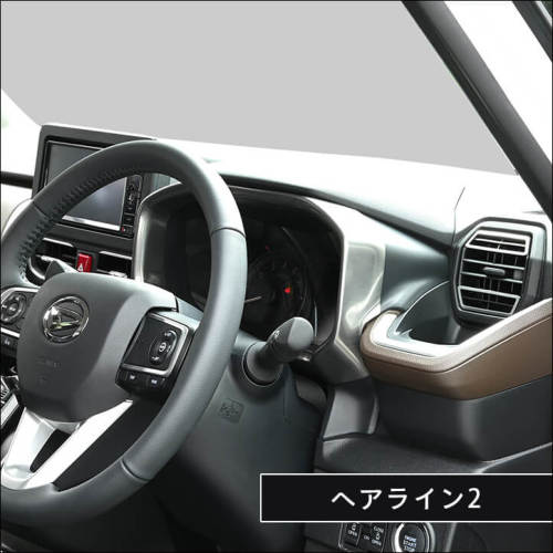 ダイハツ ムーヴ オーディオ メーター回りパネル セット ☆送料込み☆ ダイハツ ムーヴ LA850S・LA860S メーターパネル | カスタムパーツ