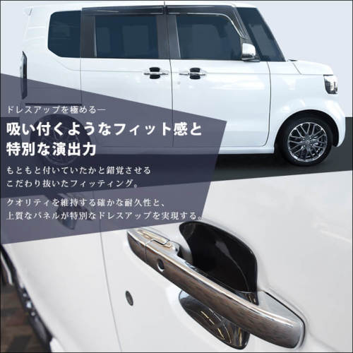 ホンダ N-BOX(JF5/JF6)ドアハンドルプロテクターパネル(カバー ホンダ N-BOX(JF5/JF6)ドアハンドルプロテクターパネル(カバー