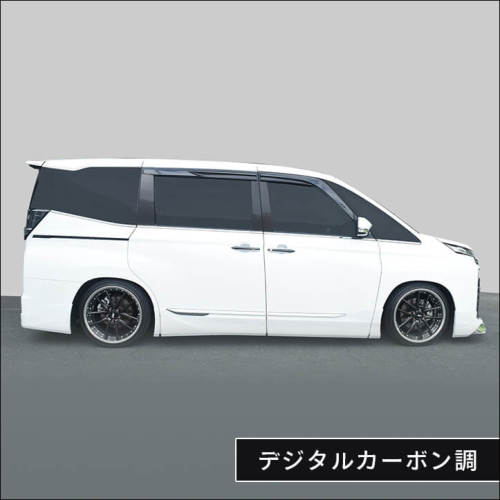 トヨタ ノア/ヴォクシー90系 GRバイザー装着車専用 ピラーガーニッシュ 全2色 | カスタムパーツ・ドレスアップパネル |  SecondStage（セカンドステージ）