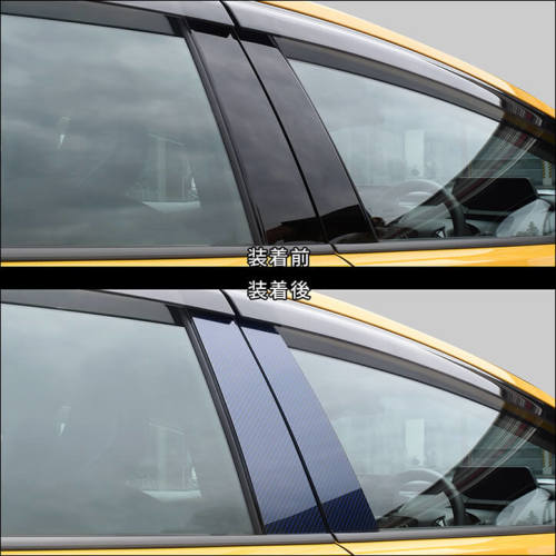 トヨタ プリウス60系 純正バイザー装着車専用 ピラーガーニッシュ 全4色 | カスタムパーツ・ドレスアップパネル |  SecondStage（セカンドステージ）
