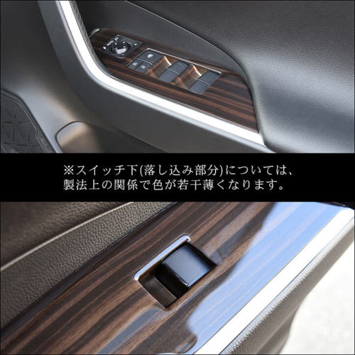 トヨタ 新型RAV4 50系 PWSW(ドアスイッチ)パネル 全3色 | カスタムパーツ・ドレスアップパネル |  SecondStage（セカンドステージ）