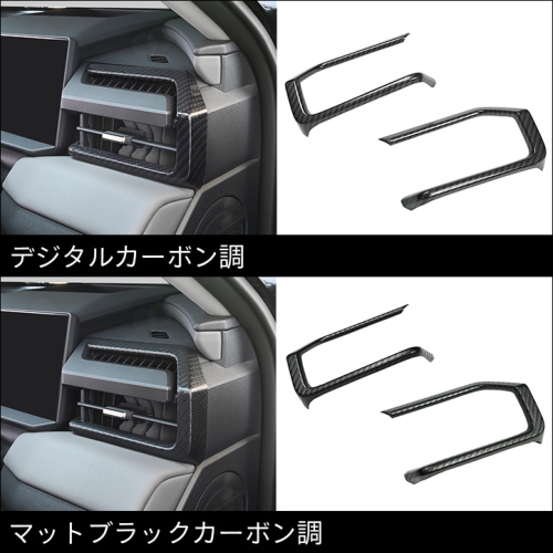 【新品未使用】RAV4 インストルメントクラスターフィニッシュパネル 左側 L トヨタ RAV4 AXAN64型 サイドダクトパネル | カスタムパーツ・ドレス