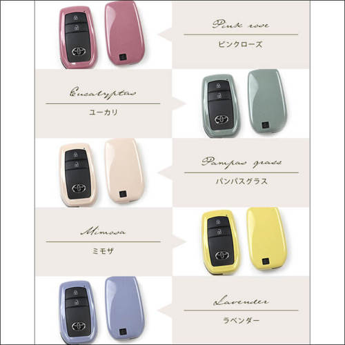 ヤリス・アクア用スマートキーケース　ナチュラル ヤリス・アクア用スマートキーケース ナチュラル TOYOTA アクア